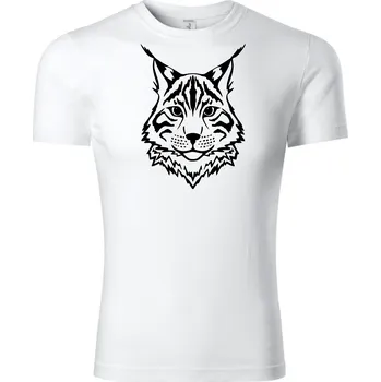 Chlapecké tričko Fenomeno Dětské tričko Rys - bílé Velikost: 146 cm/10 let