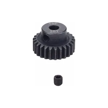 RC náhradní díl Pastorek ocel modul 48DP 25T (zubů) hřídel 3,17mm