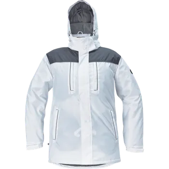 ČERVA CREMORNE parka zimní bunda Barva: bílá, Velikost: S