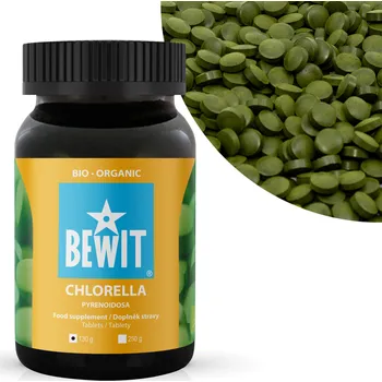Přírodní produkt BEWIT Chlorella pyrenoidosa - tablety, BIO - 250 g