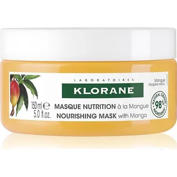 Vlasová regenerace KLORANE Mango Butter Nourishing Mask 150 ml