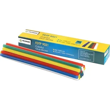 Příslušenství k lepící pistoli FIELDMANN Tavné tyčinky barevné 7 mm, 20 ks FDTP 9021