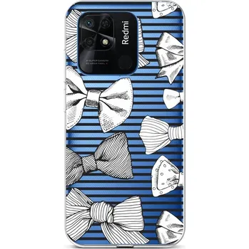 Pouzdro na mobilní telefon Kryt Xiaomi Redmi 10C Mašličky (obal neboli pouzdro na Xiaomi Redmi 10C)