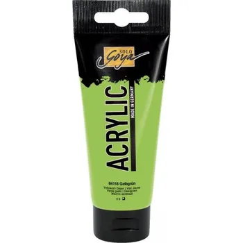 Olejová barva Solo Goya Akrylová barva 100 ml ŽLUTOZELENÁ