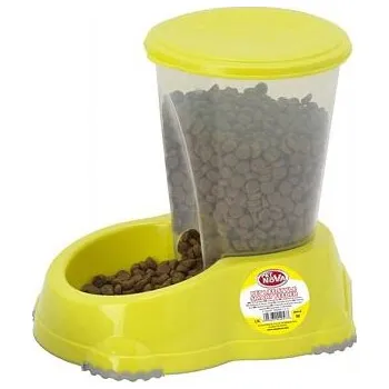 Miska pro psa Pet Nova Dávkovač krmení 1,5L žlutý