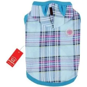 Obleček pro psa Puppia Midtown triko modrá varianta M