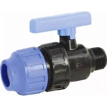 Vodovodní kohout PE kulový kohout s vnějším závitem 40x5/4"