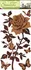 Samolepící dekorace Anděl Přerov Samolepící dekorace 1346 růže s imitací dřeva 60 x 32 cm
