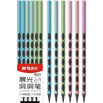 Grafitová tužka M&G M&G, AWP30738, sada ergonomických grafitových tužek, HB, 12 ks