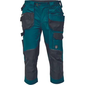 pracovní kraťasy ČERVA DAYBORO 3/4 kalhoty Barva: petrolejová, Velikost: 50