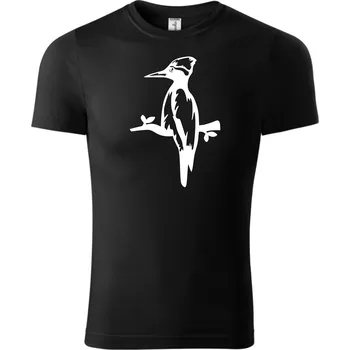 Chlapecké tričko Fenomeno Dětské tričko Datel - černé Velikost: 158cm/12 let