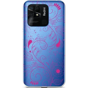 Pouzdro na mobilní telefon Kryt Xiaomi Redmi 10C Pink Ornament (obal neboli pouzdro na Xiaomi Redmi 10C)