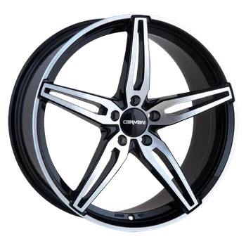 Disk Alu disk CARMANI 15 Oskar 7x17, 5x114.3, 72.6, ET40 black polish