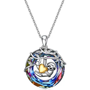 Náhrdelník  Náhrdelník zvířátko se srdíčkem – originální šperk pro ženy s romantickým duchem 