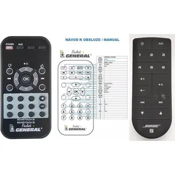 Dálkový ovladač BOSE 355239-1020, SoundTouch 30 - dálkový ovladač