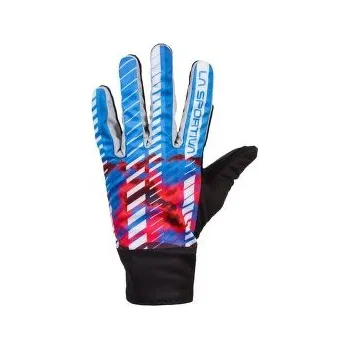 Rukavice La Sportiva SKIMO RACE GLOVES Women Malibu Blue/Hibiscus modrá L