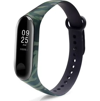 Xiaomi Zelená kamufláž náhradní náramek pro Mi Band 3/4