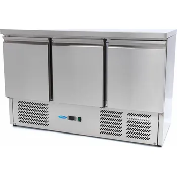 Chlazení Maxima Chladící stůl | 3 dveře - 400L - chytrý chladicí systém - ventilované chlazení