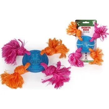 Hračka pro psa Denta roo disk se 4 uzly, 24cm