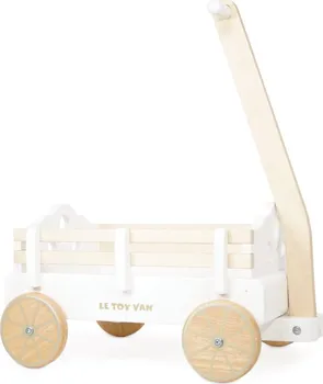 Dřevěná hračka Le Toy Van Pull Along Wagon Cart