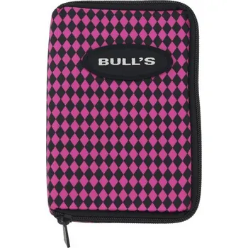 Šipka Bull's Pouzdro na šipky The Pak - černo-růžové