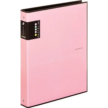 Pořadač kroužkový PASTELINI A4 - růžová