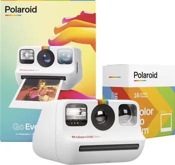 Analogový fotoaparát Polaroid Go E-box bílý