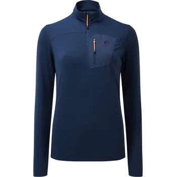Dámská mikina Mountain Equipment Lumiko Zip T Women'S Barva: Medieval Blue, Velikost: 10/S