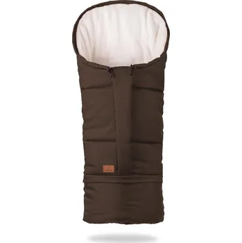 Fusak HappyBee zimní fusak Mumi 3v1 fleece, hnědá