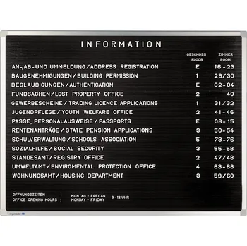 Legamaster Informační písmenková tabule 40x30 cm, PREMIUM LEG-7600034