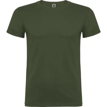 ROLY Tričko Beagle, krátký rukáv, pánské E6554-152-XXL 2XL Olivová