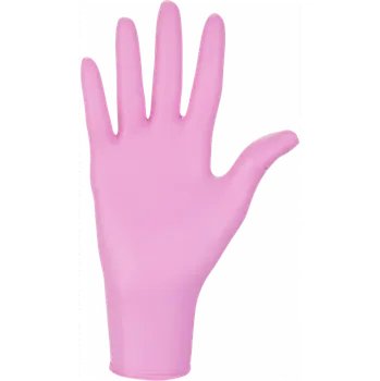Pracovní oblečení Mercator Medical s.r.o. Rukavice jednorázové NITRYLEX PINK nepudrované nitril 100ks 8 M