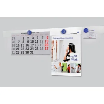 Legamaster Kovová magnetická samolepící lišta, 5x100 cm sada 10 ks, bílá LEG-7185400