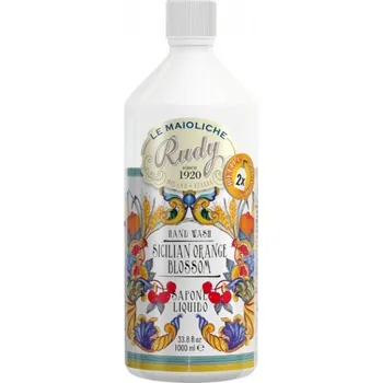 Mýdlo Rudy Profumi Rudy Profumi MAIOLICHE Náplň mýdlo na ruce s vůní SICILIAN ORANGE BLOSSOM - 1000 ml CP-3299