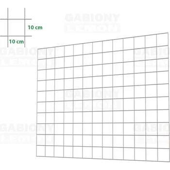 Pletivo Gabionová síť 130 x 100 cm oko 10 x 10 cm