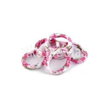 Gumičky do vlasů Růže 6ks