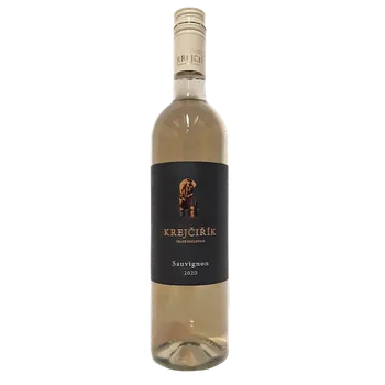 Víno Sauvignon Moravské zemské víno 2020 suché (bílé suché víno)
