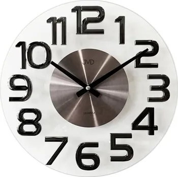 Hodiny Luxusní skleněné nástěnné designové hodiny JVD HT098.2