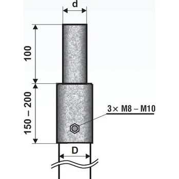 Venkovní osvětlení SR 76 - 60 stožárová redukce AMAKO 4400007660