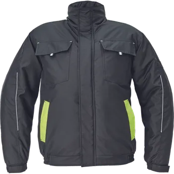 pracovní bunda ČERVA Bunda MAX VIVO PILOT, zimní 0332001764001 S Černá/žlutá