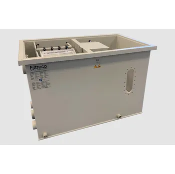 Jezírková filtrace Filtreco Combi Drum Filter 35 - gravitační zapojení