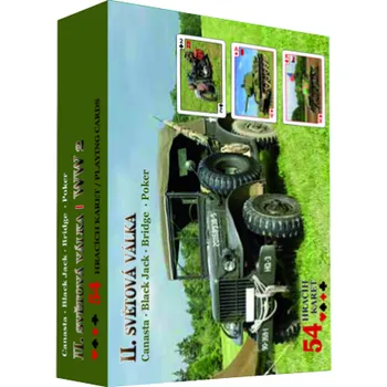 Pokerová karta Hrací karty - Druhá světová válka - WW2