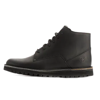 Pánská zimní obuv Vasky City Black - Pánské kožené kotníkové boty černé&nbsp;- podzimní / zimní boty, obuv | Flexiko | česká výroba ze Zlína 46 EU