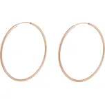 Olivie Stříbrné 4cm KRUHY ROSE 7088 Ag 925; ≤3,8 g.