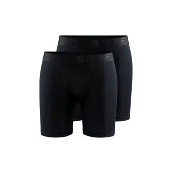 Boxerky Boxerky CRAFT CORE Dry 6" 2-pack černá S
