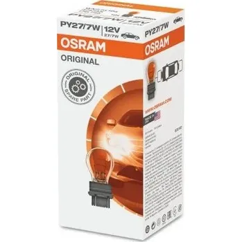 Žárovka Osram PY27/7W, Original 3757AK