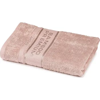 Osuška 4Home Osuška Bamboo Premium růžová, 70 x 140 cm, světle růžová