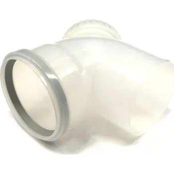 Kouřovod BRILON koleno s kontrolním otvorem PP DN125 x 87°