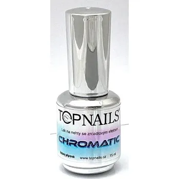 Přípravek na nehty Lak na nehty CHROMATIC Silver 15ml (č.1)