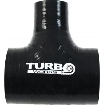 Zahradní hadice Silikonová hadice T-spojka TurboWorks Black 77-15mm